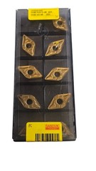 SANDVIK | 9 PC |DNMG 15 04 12-MR 2025 | Genuine Turning Carbide Insert | Sweden