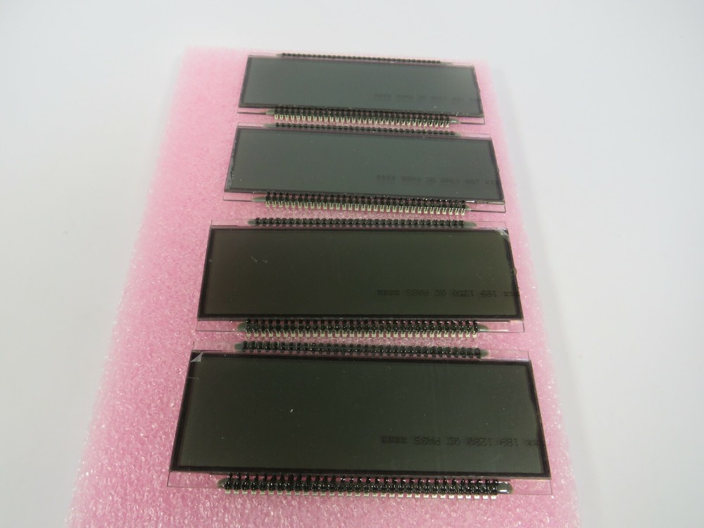 (4 NEW) LXD 87R3F84KG DIGIT SEGMENT LCD DISPLAY GLASS 115mm x 45mm