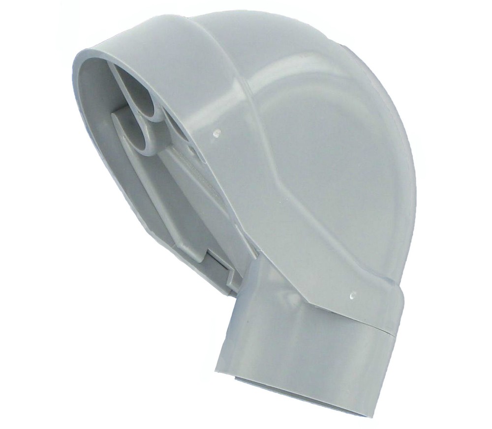 2″ PVC-40 Gray Weather Head 2 Piece Molded Construction PMH-20