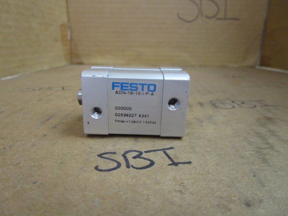 Festo Compact Cylinder ADN-16-10-I-P-A ADN1610IPA 145 PSI Used
