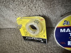 Tape It Masking Tape .71″ x 180′ WPM-75, Lot Plus 4 Rolls Of 30yds, 18mm Wide