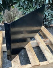 Kivel MT Bobcat Style Blank Mounting Plate for Welding on Custom Attachments