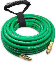 50FT Argon Gas Hose, Inert Gas Welding Hoses for MIG/TIG Welding Regulator, Argo