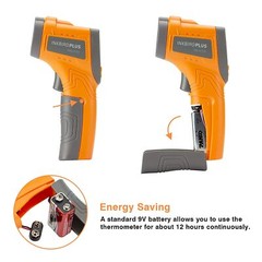 Digital Laser Infrared Thermometer Gun Grill Temperature Oven Cooking Kitchen IR