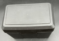Rubbermaid 3×5 Index Card Holder Plastic Black Box with Cards and Numbered Index