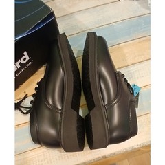 DieHard Men’s Black Oxford Work Shoes Wide Lace Up Safety Uniform Dress NEW