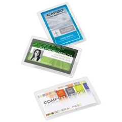 Office Depot Brand Laminating Pouches, ID Badge With Clip, 2.5″ x 3.75″, 25-Pk