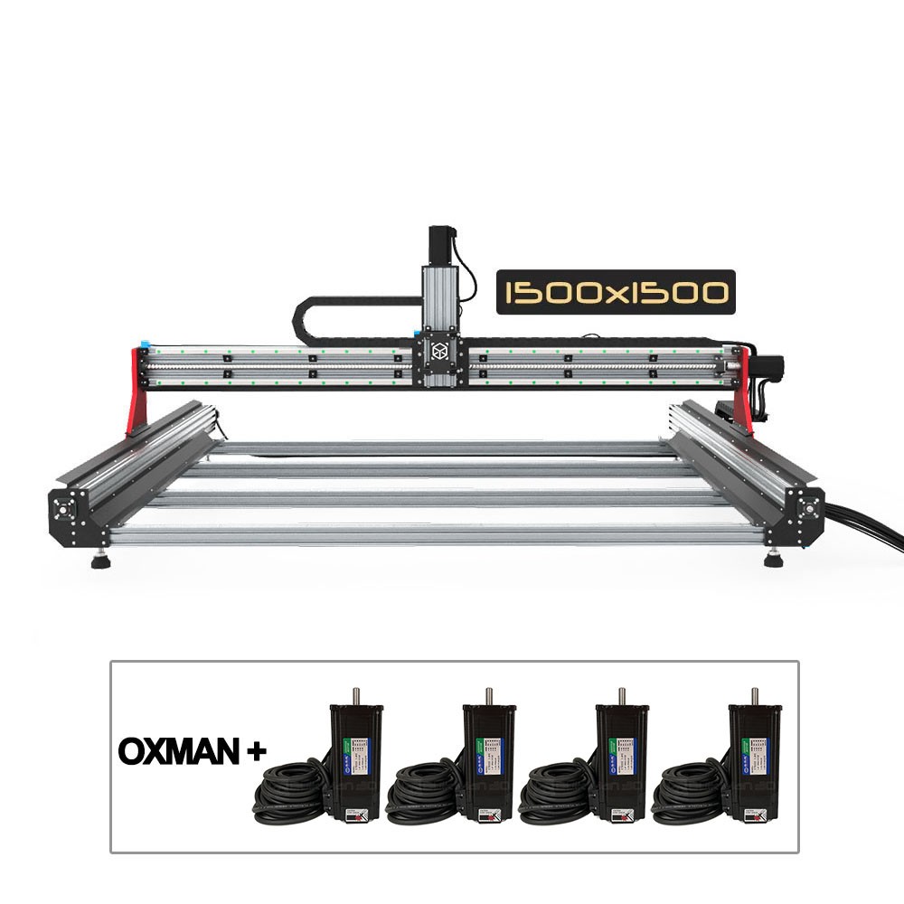 OXMAN CNC Engraver Router Machine-1610 Ball Screw for Wood Acrylic MDF Cutting