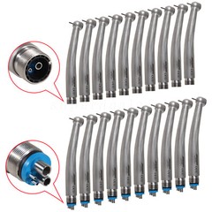 1-10*SANDENT Dental High Speed Handpiece Push Button Ceramic 2/4Hole Fit NSK sa