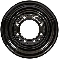 Gloss Black Bolt Hole Rim/Wheel for 12-16.5 Skid Steer Tires