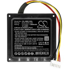 2600mAh Replacement batteries for JBL PartyBox 100,R21-5 DH14026CHM,SUN-INTE-260