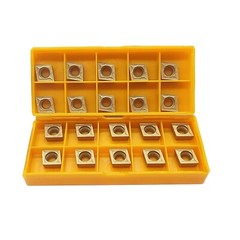 20Pcs CCMT09T304/CCMT32.51 Carbide Insert Lathe Turning Tool Cut Milling Blade