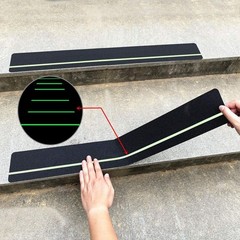 Non Slip Grip Tape with Glow High Friction Deck Grip Tape Strips 6″x24″, 10-Pack
