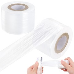 Mini Stretch Wrap Film Unheated Shrink Wrap Roll for Bottles/Jars Seal Packing (