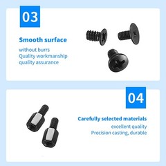 420pcs Computer Screws, Motherboard Standoffs and Screws Kit, Motherboard