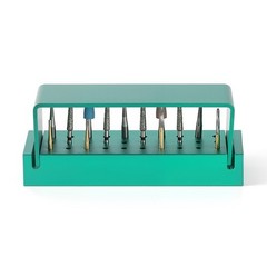 30 Holes Dental Burs Block Holder Disinfection Sterilization Box for RA FG Bur