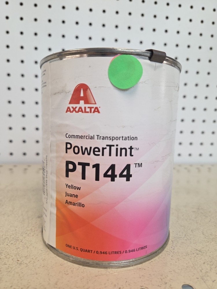Axalta Commercial Transportation PowerTint PT144 YELLOW — One Quart