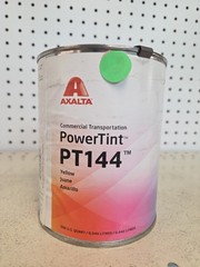 Axalta Commercial Transportation PowerTint PT144 YELLOW — One Quart