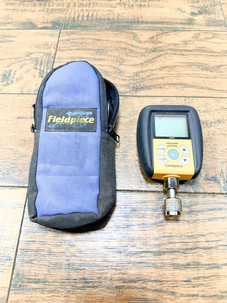 Fieldpiece SVG3 Digital Micron Gauge HVACR Vacuum Meter Leak Detector Y304