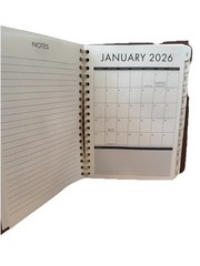 Lady Jayne Monthly & Weekly Planner 12 Months Jan-Dec 2026 Monthly, Weekly Blue