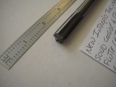 NEW INTREPID TOOL USA .436″ CUT X 7/8″LOC X 4.3″OAL X .060″ C.R. CARBIDE EM/REAM