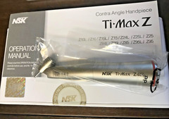 NSK Ti-Max Z45L Head Handpiece 1:4.2 Increasing Quattro Spray FG burs…