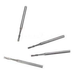 Dental Surgical Carbide Burs FG 557L Cross Cut Straight Fissure 5/PACK
