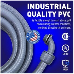 25ft Flexible Electrical Conduit Kit, Type B
