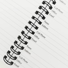 Stylish A-Z Telephone & Birthday Log Book in Rose – 3.5×5.25 inches, 130 Pages
