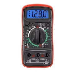 Digital Multimeter AC DC Voltmeter Ammeter Ohmmeter Volt Tester Meter XL830L USA