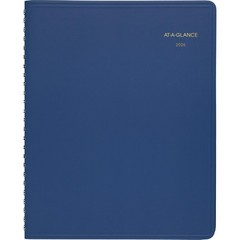 AT-A-GLANCE 2027 Planner, Monthly, 7″ x 8.75″, Unruled Daily Blocks, Blue (70…