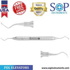 Molt #4 Surgical Bone Curette Dental Scaler Curettage Tartar Removal 3.5mm-7.5mm