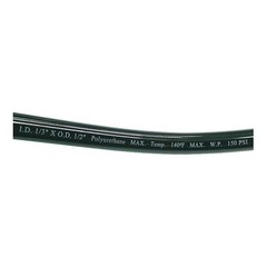 GRAINGER APPROVED 1PBN3 Tubing,1/3In, IDx1/2 In OD,100 Ft,Black 1PBN3