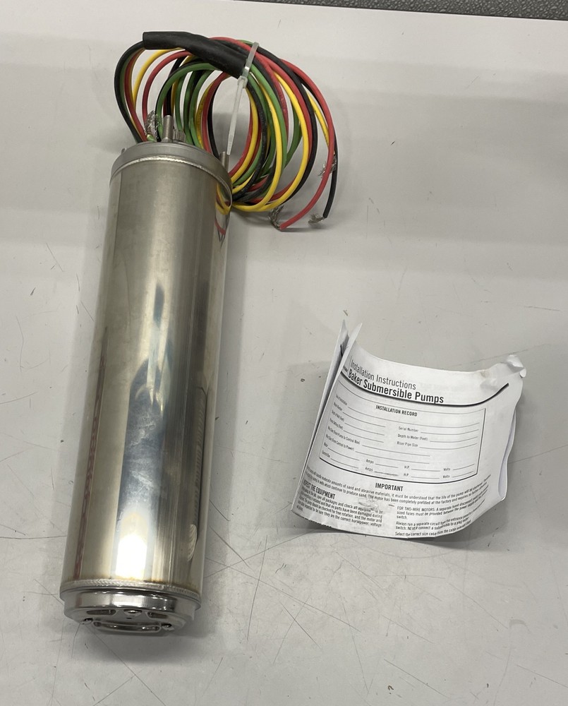 A.Y. McDonald SM0413 3 HP 230V 4 in. Water Well Submersible Motor 3132-512