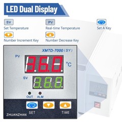 Lab Water Bath 30L w/ Digital Control &Timer RT-99.9℃ Range 304 Stainless Steel