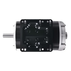 5 HP Compressor Duty Electric Motor 1 Phase 3450 RPM 56HZ Frame 7/8″ Shaft 230V