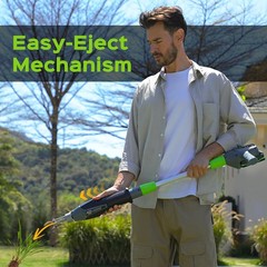 Weed Puller Tool, 21V Powerful Garden Tools Electric Weeding Tool with 2.0Ah …