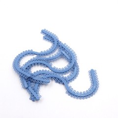 700 Pieces Dental Orthodontic Separate Tie Ligature Blue Color Supplies Sale S