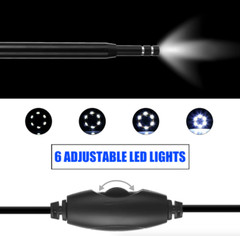 LED Ear Endoscope HD Otoscope Ear Wax Cleaning Camera Tool Cleaner Removal Kit