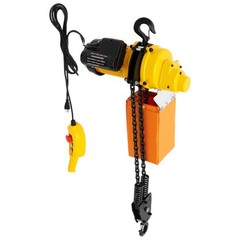 Electric Chain Hoist Single Phase Crane Hoist 2200 lbs Load 10 ft Lifting 1300W