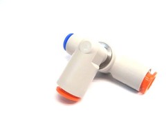SMC VR1220F Shuttle Valve Fitting 3/8 Inch Port 2 In 1 Out