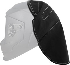 Welding Helmet Cover Fireproof Extended Head Wrap Full Protection Hood Black