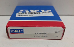 NEW SEALED IN BOX! GENUINE SKF 30MM X 62MM X 16MM BEARING 6206-2RS1