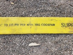 Matex Nitrex Fire Hose 5”x100′ Nitrile w/ Storz Couplers Surplus Pressure Tested