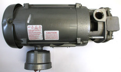 BALDOR ELECTRIC MOTOR, C76009729, w/ PUMP, 0.5-HP, 1725-RPM, CLEAN – USED