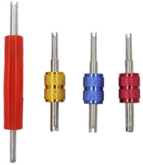 HVAC AC Schrader Valve Core Remover 2 Size Installer Tool for Automotive/Truck