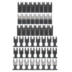 48 Piece Oscillating Multi Tool Saw Blade