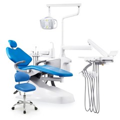 Dental Unit Chair Computer Controlled DC Motor/Portable Delivery Unit Cart