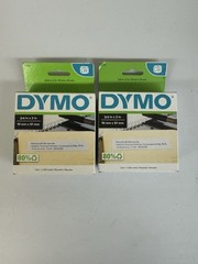 2 – Dymo 3/4″ X 2″ White Return Address Labels 30330 (500 labels)