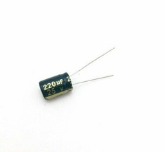 10pcs/set 220uf 25v 105c radial electrolytic capacitors USA SHIPPING
